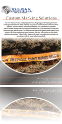 Vulcan Utility Signs - Vulcan Telecom Line Sheet
